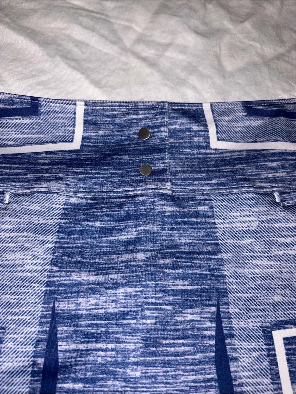 HTF Like new Lucky in Love Blue pink Tennis Skort